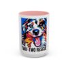 Colorful Dog Rescue Coffee Mug - Two by Two Rescue, Dog/Cat Lover Gift, Animal Rescue Theme - Image 22