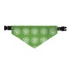 Stylish Pet Bandana Collar - Green Paw Print Design for Dogs, Dog/Cat Lover Gifts - Image 9