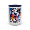 Colorful Dog Rescue Coffee Mug - Two by Two Rescue, Dog/Cat Lover Gift, Animal Rescue Theme - Image 19