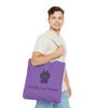 Paw Print Tote-Purple, Animal Lovers Gift, Two By Two Rescue - Image 18