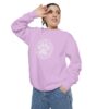 Comfort Colors Unisex Sweatshirt-Elegant Paw Print-Animal Rescue, Dog/Cat Lover Gifts - Image 44