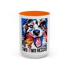 Colorful Dog Rescue Coffee Mug - Two by Two Rescue, Dog/Cat Lover Gift, Animal Rescue Theme - Image 40