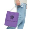 Paw Print Tote-Purple, Animal Lovers Gift, Two By Two Rescue - Image 12