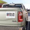 Colorful Dog Rescue Car Magnet, Pet Lover Gift, Animal Rescue Support, Car Decor, Christian Pet Magnet - Image 5