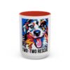 Colorful Dog Rescue Coffee Mug - Two by Two Rescue, Dog/Cat Lover Gift, Animal Rescue Theme - Image 25
