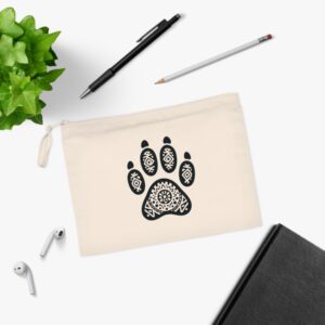 Paw Print Pencil Case- 2 different styles!! Dog/Cat Lover Gifts, Fun Animal Lover
