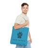 Paw Print Tote-Teal, Animal Lover Gift, Dog Lover, Cat Lover - Image 18
