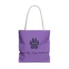Paw Print Tote-Purple, Animal Lovers Gift, Two By Two Rescue - Image 16