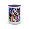 Colorful Dog Rescue Coffee Mug - Two by Two Rescue, Dog/Cat Lover Gift, Animal Rescue Theme - Image 43