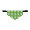 Stylish Pet Bandana Collar - Green Paw Print Design for Dogs, Dog/Cat Lover Gifts - Image 4