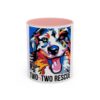 Colorful Dog Rescue Coffee Mug - Two by Two Rescue, Dog/Cat Lover Gift, Animal Rescue Theme - Image 10