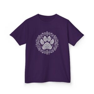 Kids Paw Print Tee, Cute Kids T-Shirt, Animal Lover Gift, Pet Theme Apparel