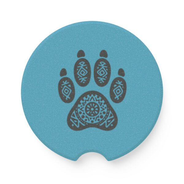 Stylish Soapstone Car Coaster with Paw Print Design, Unique Car Accessory, Gift for Pet Lovers, Custom Coasters for Cars, Animal [...]