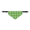 Stylish Pet Bandana Collar - Green Paw Print Design for Dogs, Dog/Cat Lover Gifts - Image 6