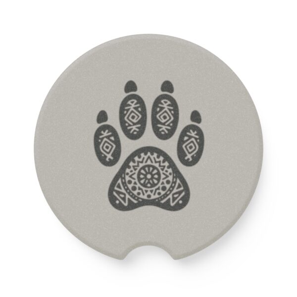 Stylish Soapstone Car Coaster with Paw Print Design, Unique Car Accessory, Gift for Pet Lovers, Custom Coasters for Cars, Animal [...]