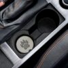 Stylish Soapstone Car Coaster with Paw Print Design, Unique Car Accessory, Gift for Pet Lovers, Custom Coasters for Cars, Animal [...] - Image 4