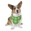 Stylish Pet Bandana Collar - Green Paw Print Design for Dogs, Dog/Cat Lover Gifts - Image 10