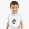 Woodland Creature Bib, Cute Baby Bib, Animal Print Bib, Toddler Feeding Bib, Baby Shower Gift, Kids Feeding Accessories - Image 5