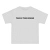 Rescue Paw Print Boxy T, Animal Rescue, Animal Lover Gifts, Dog Lover, Cat Lover - Image 5